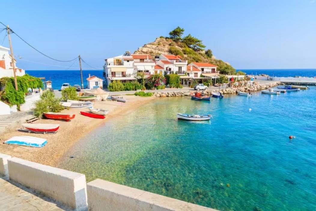 Samos - Kokkari - Eirini'S Studios Bagian luar foto